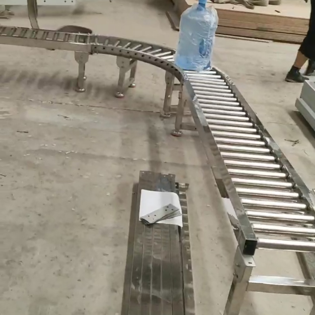 无动力滚筒输送线
